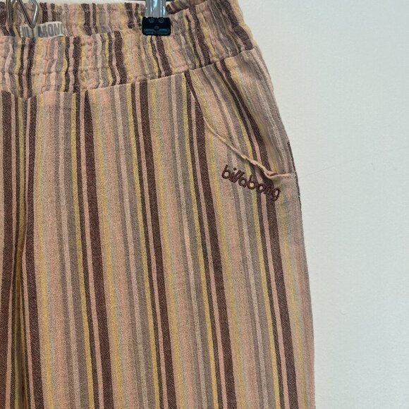 Billabong Low Rise Striped Beach Pants Size Small - Picture 4 of 9